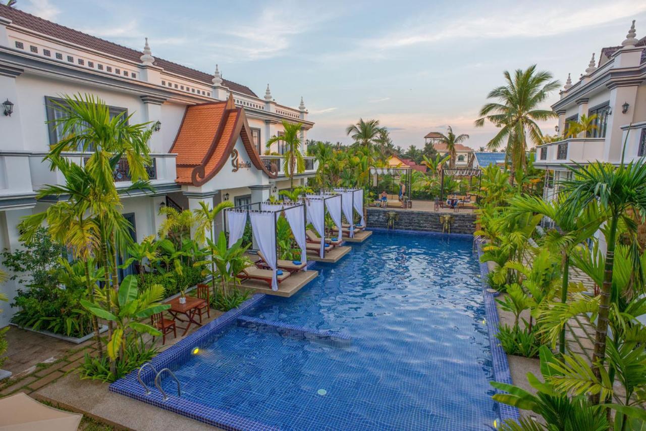 Angkor Tempora Boutique Hotell Siem Reap Exteriör bild
